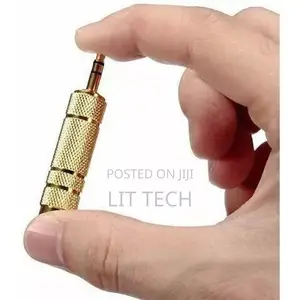3.5mm Male to 6.35mm Female Stereo Audio Adapter