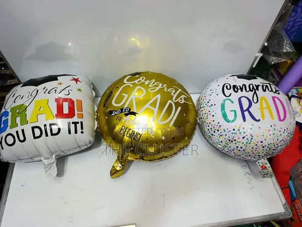 Grad Congratulations Foil Balloons - 1