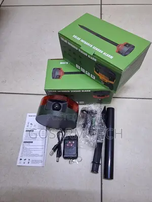 Kengele ya Mwendo ya Solar Infrared yenye Siren
