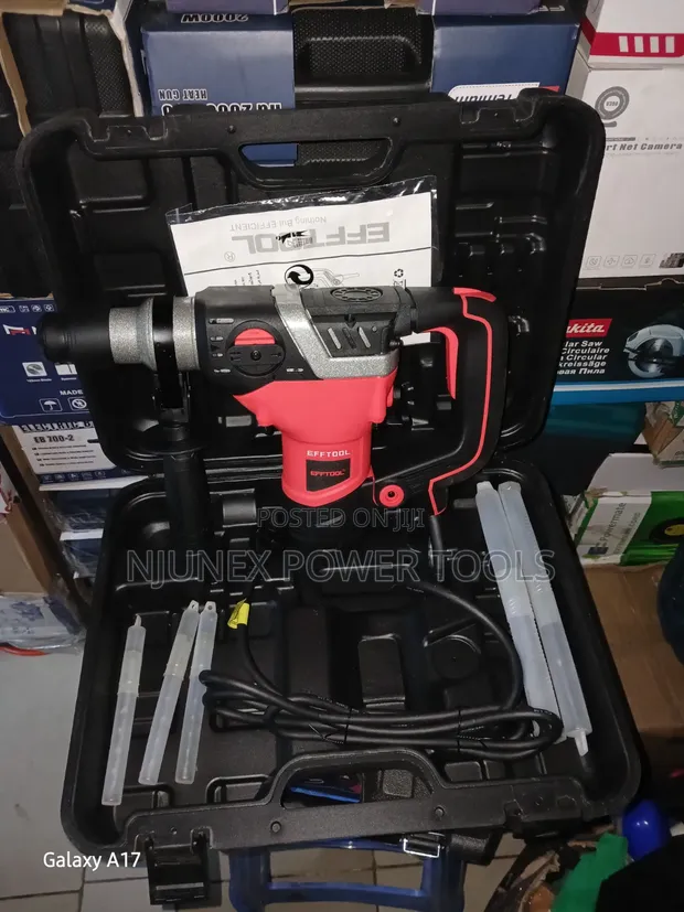 Efftool Heavy Duty Rotary Hammer Drill - 1