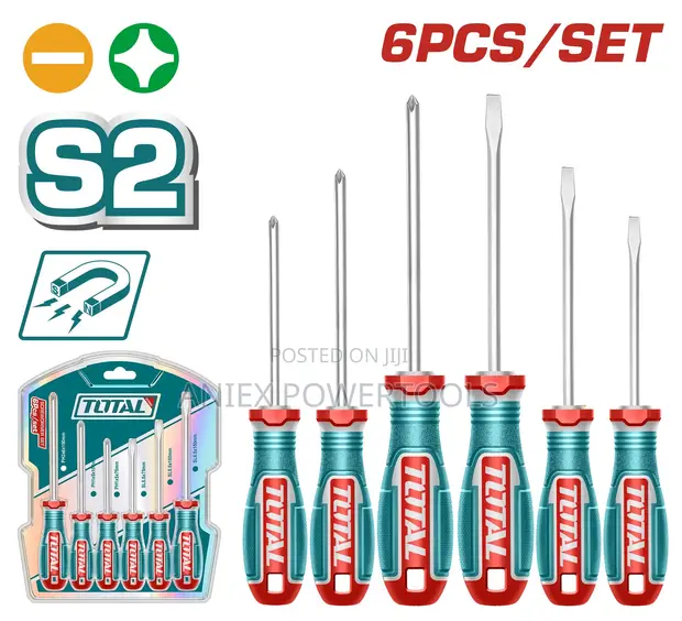 Total TKSDS0626 6-Piece Screwdriver Set - 1