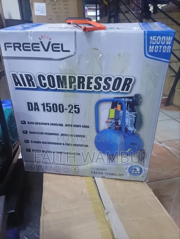 25 Litre Auto Pressure Sensing Air Compressor - 1