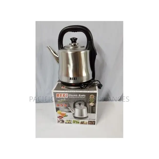 REKI 6L Large Automatic Electric Kettle - Rapid Boil Stainless Steel - 1