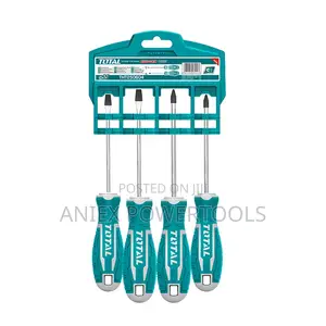 Total THT250604 Set ya Screwdriver Vipande 4
