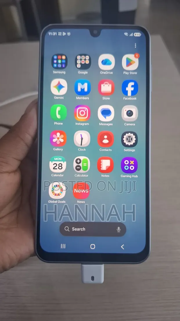 Samsung Galaxy A57 Mpya 256GB Silver - 1