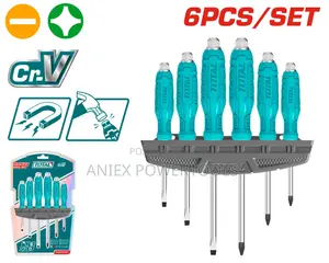 Total THGSS35061 Set ya Screwdriver 6-Piece Go-Through