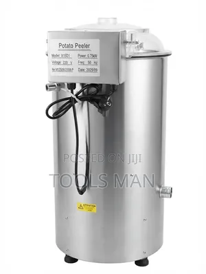 Mashine ya Kupelea Viazi X15D1 0.75kW Chuma cha Kutuo