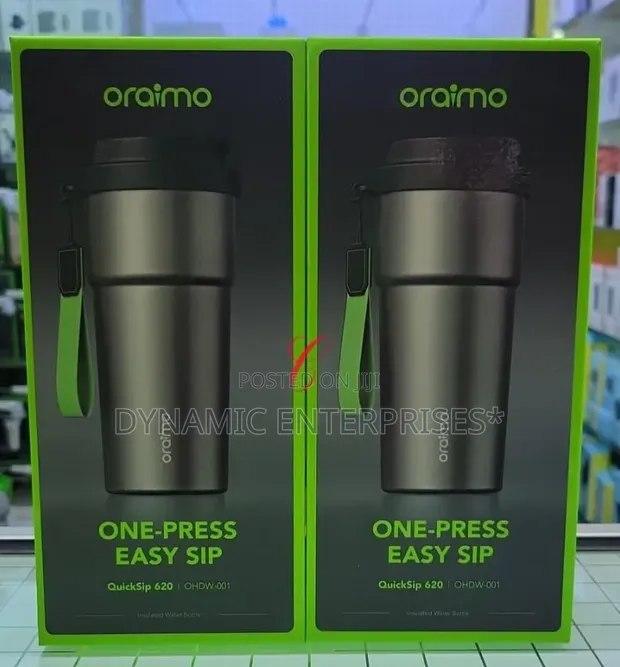 Oraimo QuickSip 620 OHDW-001 620ml Insulated Water Bottle - 1