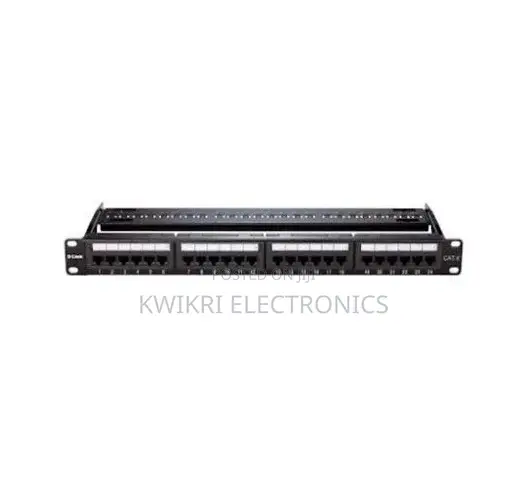 D-Link NPP-C61BLK481 48-Port Cat6 Patch Panel - 1