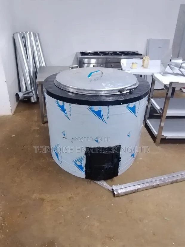 Stainless Steel Institutional Cooking Boiler / School Jiko - 1