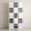Fifteen Drawer Office/Gym Storage Cabinet - Grey - 2