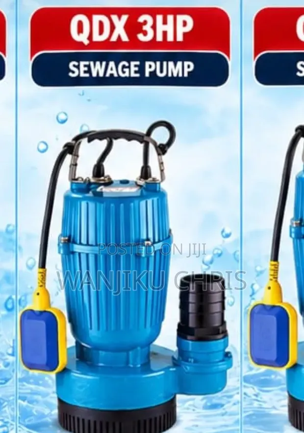 QDX 3HP Submersible Sewage Pump - 1