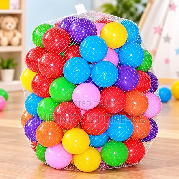 Colorful Soft Foam Balls for Kids - 50 Pcs - 1