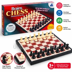Portable Magnetic Chess Board Set for Kids & Adults