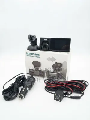 Black Box Dash Cam Rekoda Trafiki Lenzi Mbili