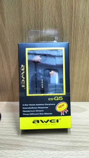 Awei Q5 Wired Earphones with Mic