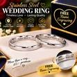 Classy Wedding Rings - Stainless Steel - 4