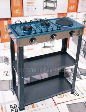 Eurochef EC-6073 2+1 Standing Cooker - Stainless Steel