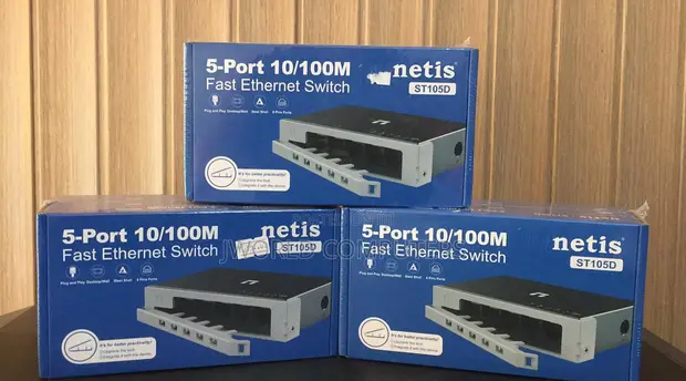 Netis ST105D 5-Port 300Mbps Wireless N Router - 1