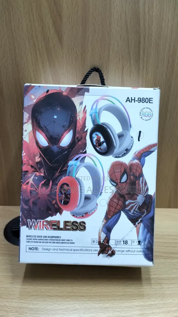 Spider-Man 980e Bluetooth Headphones - 1