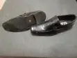 Viatu vya Ngozi Nyeusi vya Kuingiza vya Wanaume - 4