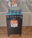 Euroken Cooker ya Kusimama Bure 3 Gas + 1 Hotplate 50x55 - 1