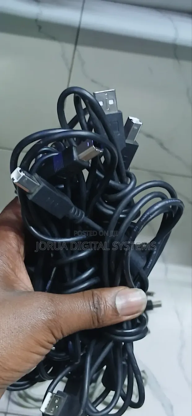 Ex-UK Printer Cables - Heavy Duty Quality - 1