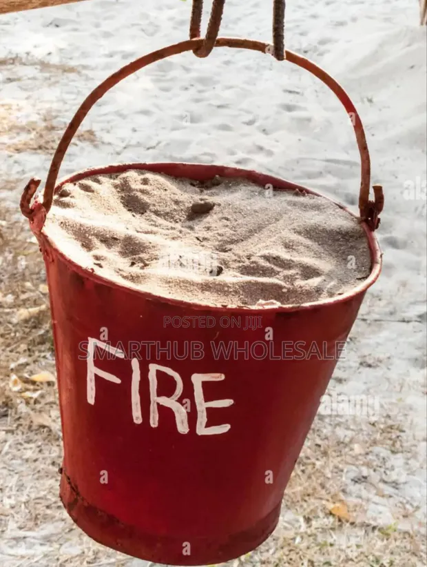 Fire Extinguisher Basket with Handle - 1