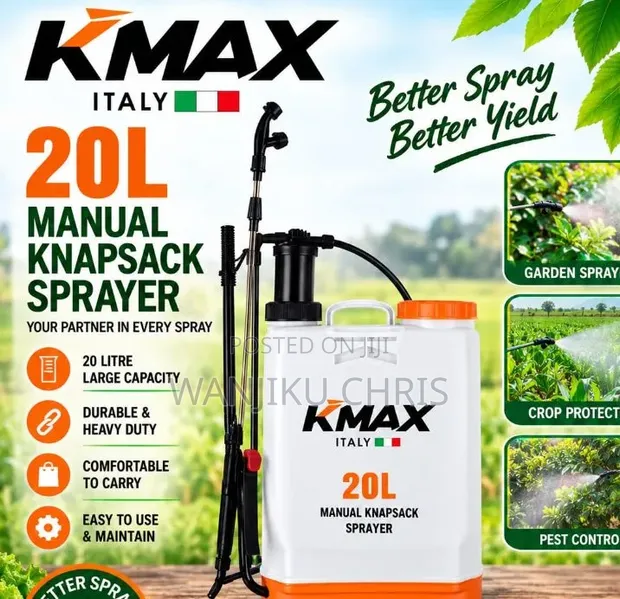 KMAX Manual Knapsack Sprayer 20L - 1