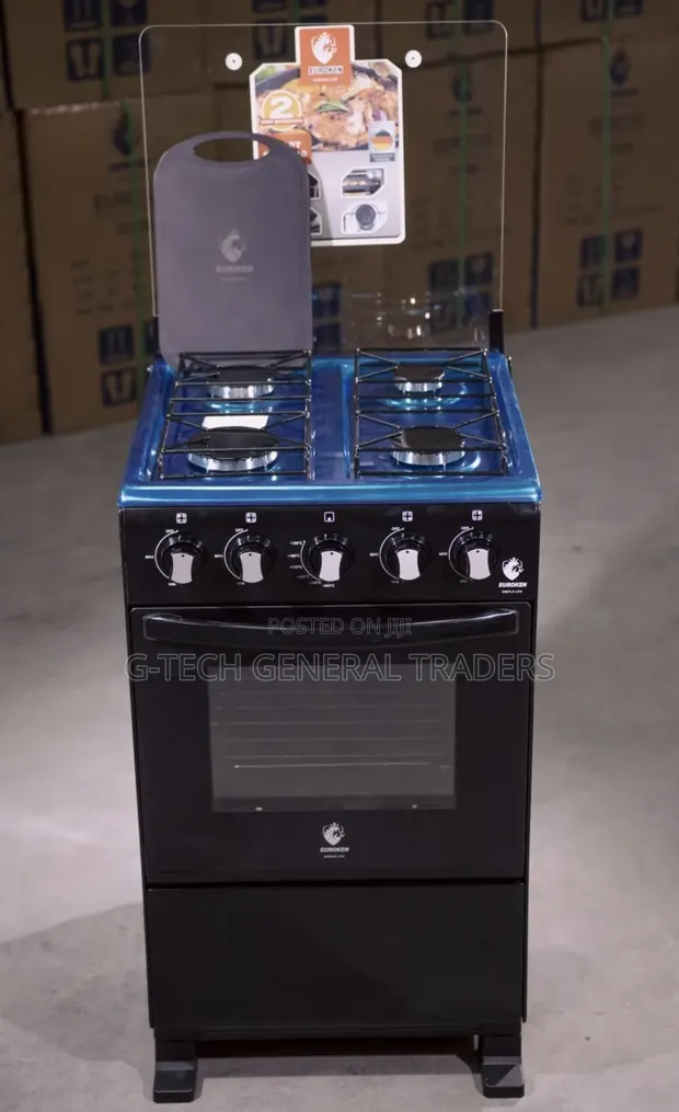 Euroken 50x55 Standing Cooker 4 Gas Burners (1 Year Warranty) - 1