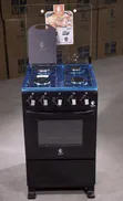 Euroken 50x55 Cooker ya Kusimama 4 Gas (Mwaka 1 wa Dhamana) - 1