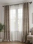 3-Piece Curtain Set with Sheer Panels - 1