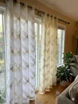 3-Piece Curtain Set with Sheer Panels - 3
