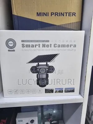 Triple Lens Solar Camera V380Pro