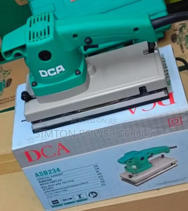 DCA ASB234 Orbital Sander ya Kibiashara - 1