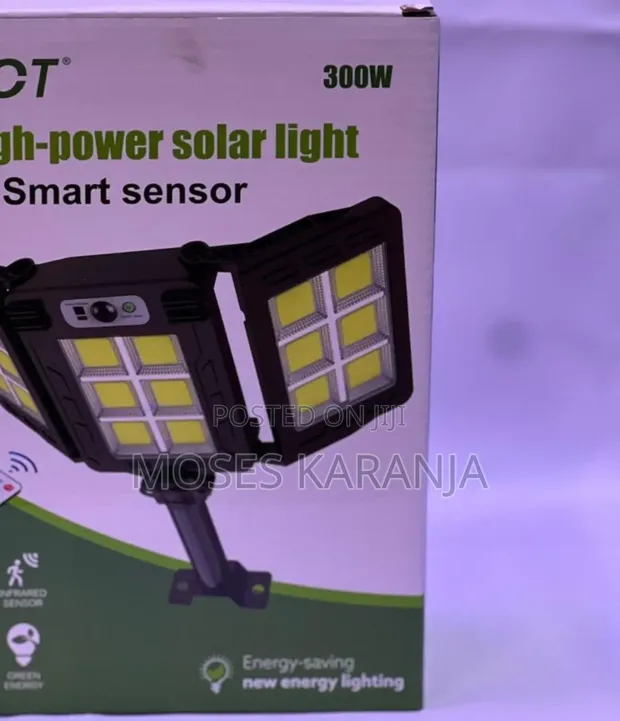 Foldable Smart Solar Security Light with Motion Sensor - 1