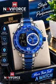 Naviforce Men's Watch - Dual Display - 2