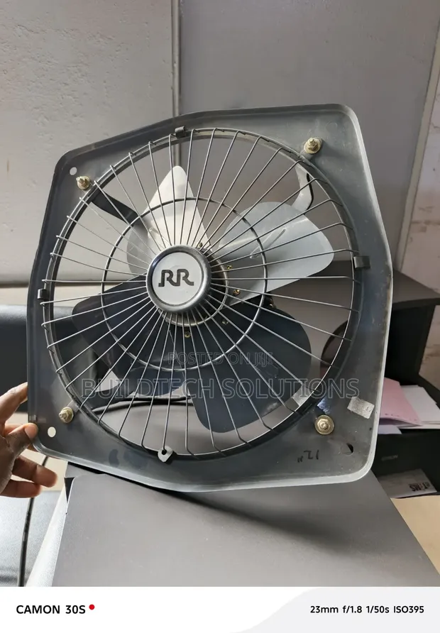 Heavy Duty 12" Metallic Extract Fan - 1