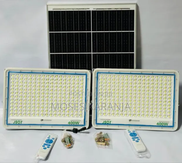 400W 2-in-1 Solar LED Floodlight - 1