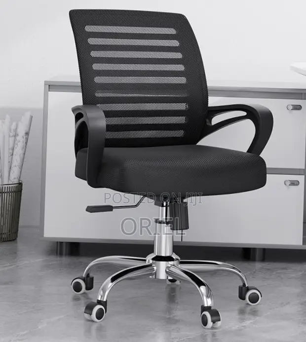 Staff Swivel Office Chair - Black - 1
