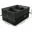 60x35x30cm Organizer ya Buti ya Gari Nzito yenye Sehemu 3 Zinazokunjwa - 2