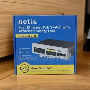 Netis ST106PDI-2-65 4-Port PoE+ Switch