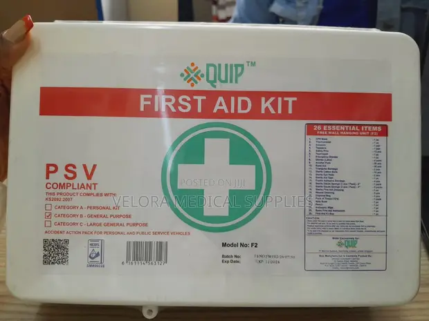 First Aid Kit - Vitu 26 Muhimu vya Dharura - 1