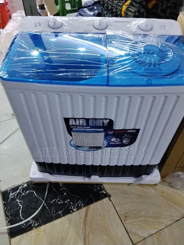 Smartpro 8kg Twin Tub Washing Machine - 1
