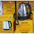 Sonar 1.8L Stainless Steel Electric Kettle - 1500W - 2