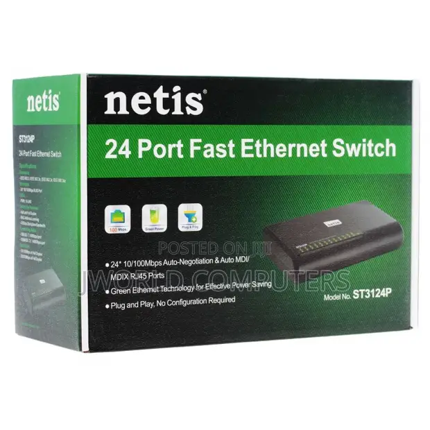 Netis ST3124P Switch ya Port 24 Gigabit - 1