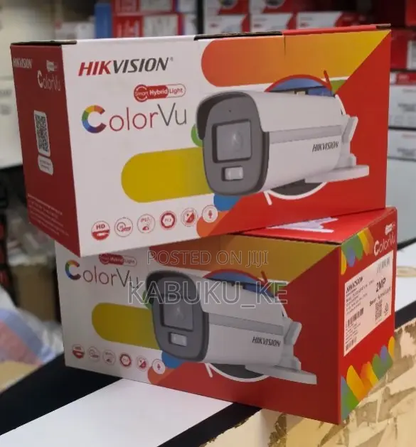 Hikvision Bullet Smart Hybrid Colorvu 40m 2MP CCTV Camera - 1
