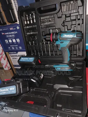 Makita 88V Cordless Hammer Drill Set - Mpya Kabisa