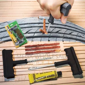 Professional Tubeless Tire Puncture Plug and Patch Kit