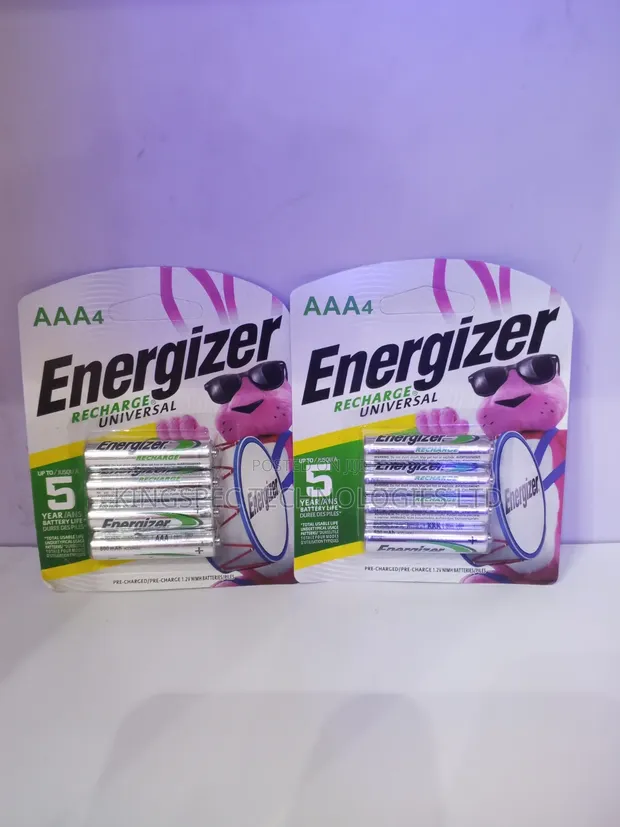 Betri za AAA za Energizer Zinazoweza Kuchajiwa (Pakiti 4) - 1
